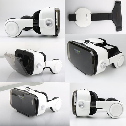 2018 Hot Google Cardboard VR 360 Degree 3D Viewing Immersive Experience 4.7''-6.2'' Smartphone Virtual Reality Glasses