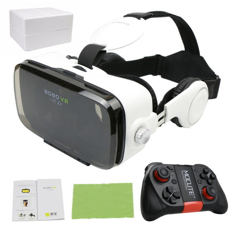 Hot Sale! Google Cardboard For 4.7-6.2 inch Smartphone+Multi-Function Bluetooth Gampad