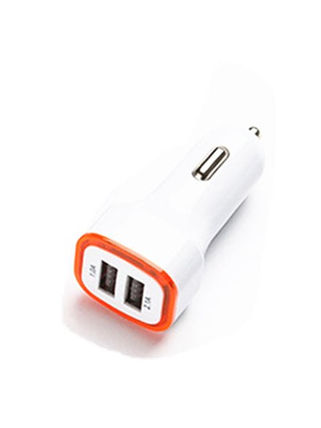 New Arrival 2.1A+1A Dual 2 USB Port LED Car Charger Adapter for Universal Smart Phone Tablet