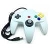 Wired USB Game Controller Gaming Joypad Joystick USB Gamepad For Nintendo For Gamecube For N64 64 PC For Mac Black Gamepad