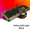 Wired Backlit illuminated Multimedia Ergonomic Usb Gaming Keyboard Gamer + 3200DPI Optical Pro Gamer Mouse PC Laptop Computer