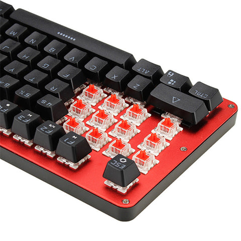 GK2 Mechanical Keyboard 104 Keys NKRO RGB Blue Red Black Brown Switch Computer Gaming Keyboard LED Backlight