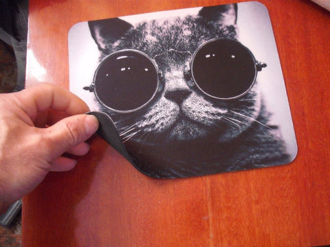 mouse pad Hot Cat Picture Anti-Slip Laptop PC Mice Pad Mat Mousepad For Optical Laser Mouse Promotion!