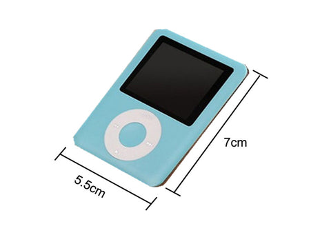 32GB Mini Player 1.8 inch LCD Screen MP3 MP4 Music Player Metal Housing MP4 Player Support E-Book Reading FM Radio