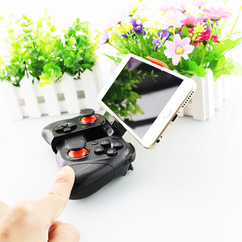 VR Game Pad Android Joystick Bluetooth Controller Selfie Remote Control Shutter Gamepad for PC Smart Phone + Holder