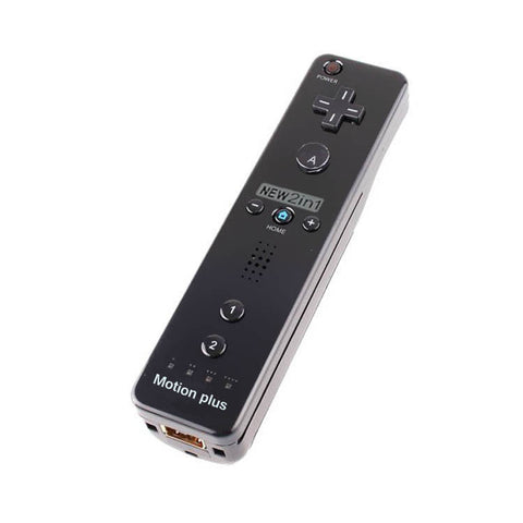 High Quality 2 in 1 Controller for Wii mote Built in Motion Plus Inside Remote Controller Nunchuck For Wii For Nintendo