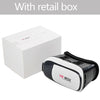 2018 New Google cardboard HeadMount VR BOX 2.0 VR Virtual 3D Glasses for 3.5" - 6.0" Smart Phone + Bluetooth Remote Controller