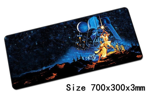 hot new star wars mouse pad 700x300x3mm pad to mouse notbook computer mousepad best gaming padmouse gamer to laptop mouse mat