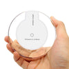 Wireless Charger Universal Qi Wireless Charger Charging Pad Usb for Samsung Galaxy S6 S7 Edge S8 Plus Yotaphone 2 Phone Charger