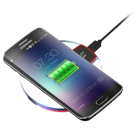 Wireless Charger Universal Qi Wireless Charger Charging Pad Usb for Samsung Galaxy S6 S7 Edge S8 Plus Yotaphone 2 Phone Charger