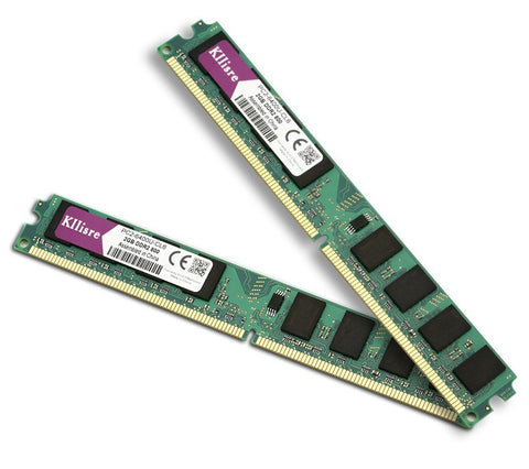 4GB(2pcsX2GB) DDR2 2GB Ram 800Mhz PC2-6400U 240Pin 1.8V CL6 Desktop Memory