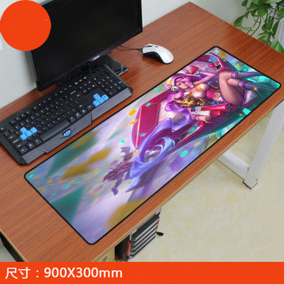 Large locking edge League of Legends Gaming Mouse Pad