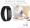 Smart Bracelet Fitness Band Heart Rate Pulse Blood Pressure Tracker Watch Pedometer