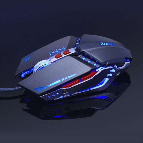 Gaming Mouse DPI Adjustable Computer Optical LED Game Mouse Wired USB Games Cable Mouse for Professional Gamer