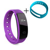 Smart Bracelet Fitness Band Heart Rate Pulse Blood Pressure Tracker Watch Pedometer