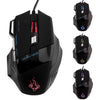 Professional 7 Buttons LED USB Optical Wired Gaming Mouse 5500DPI Mouse Computer Mouse For Pro Gamer