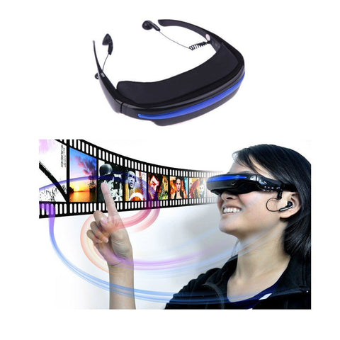 4:3 Virtual Wide Screen Video Glasses Eyewear - Mobile Private Theater