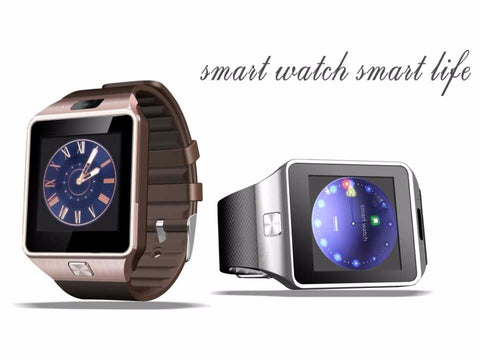 Smart Watch Clock With Sim Card Slot Push Message Bluetooth Connectivity Android Phone Smartwatch Men Watch