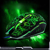 2017 New 6 keys Professional Colorful LED Backlight 4000 DPI Optical Wired Gaming Mouse