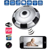 Wireless WiFi HD 360 Degree Fisheye Panoramic IP Camera IR Night Vision