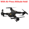 Original Mini Foldable Drone RC Selfie Drone with Wifi FPV HD Camera Altitude Hold & Headless Mode RC Quadcopter Drone