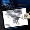 A3 Portable LED Drawing Board Eyesight Protection Touch Dimmable Tracing Table Light Pad Box for 2D Animation Sketching