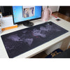 900x400 large worldmap gaming mouse pad locking edge non-slip computer player Keyboard table Mat for players