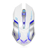 2.4G Rechargeable Wireless Mouse Optical Mouse 6 Buttons 2400DPI Computer Mouse 7 Colors LED Game Mouse for PC Laptop Gamer