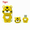 Animal Zodiac USB flash drive disk Tiger/Rabbit/Pig/Snake