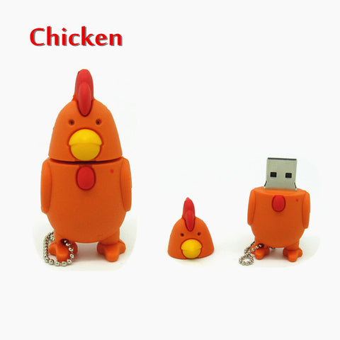 Animal Zodiac USB flash drive disk Tiger/Rabbit/Pig/Snake