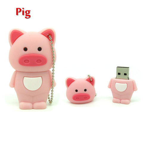 Animal Zodiac USB flash drive disk Tiger/Rabbit/Pig/Snake