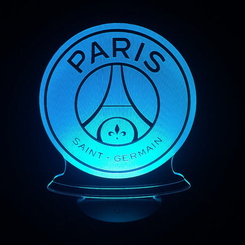 3D LED Lamp  Soccer Football Club 3D Colorful Night Lights with USB Touch Base Novelty Luminaria Drop Ship