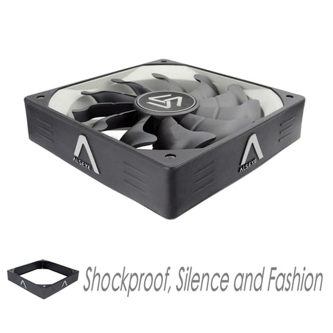 S-120 Computer Cooler Fan 120mm High Air Flow DC 12V 1200RPM 3pin Cooling Fans for PC Case / CPU Cooler / Water Cooling