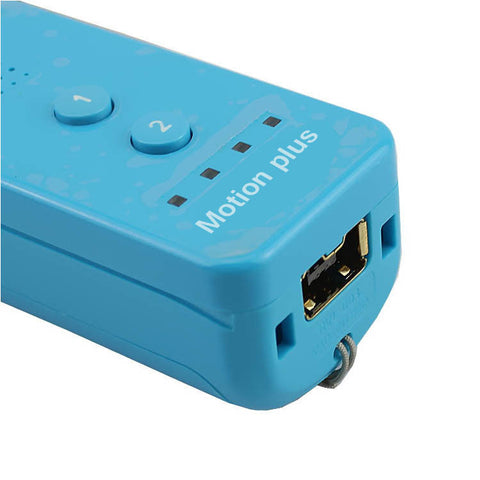 Brand New 2 in 1 Built in Motion Plus Inside for Wii mote Remote Controller For Nintendo Wii White/ Black/ Blue/ Pink/ Red