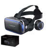 Virtual reality 3D glasses headset with controller