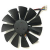 2pcs/lot T128010SM 75mm DC 12V 0.20A Graphics Card Fan GPU VGA Cooler As Replacement For GIGABYTE Video Cards Cooling