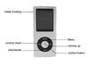 1.8 inch support 8GB 16GB 32GB mp3 player Music playing 4th gen with fm radio video player E-book mp3 music players