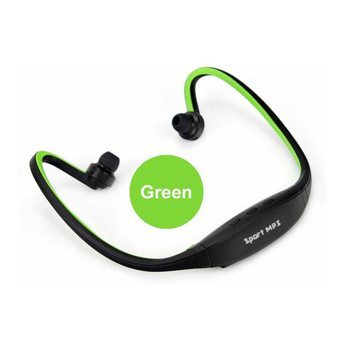 Sport MP3 Player Portable Music Running Headphone Earphone Headset with TF Card Slot MP3 Music Player