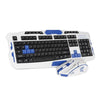 Wireless Keyboard Mouse Set USB 2.4Ghz 1600DPI Gaming Gamer Mice Multimedia Waterproof for Computer PC desktop