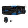 Wireless Keyboard Mouse Set USB 2.4Ghz 1600DPI Gaming Gamer Mice Multimedia Waterproof for Computer PC desktop