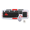 Wireless Keyboard Mouse Set USB 2.4Ghz 1600DPI Gaming Gamer Mice Multimedia Waterproof for Computer PC desktop