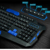 Wireless Keyboard Mouse Set USB 2.4Ghz 1600DPI Gaming Gamer Mice Multimedia Waterproof for Computer PC desktop