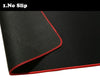 Solid Grande Gaming Mouse Pad Red/Blue/Black Locking Edge Keyboard Mouse Mat Rug Large Game Mousepad Gamer for CSGO Dota