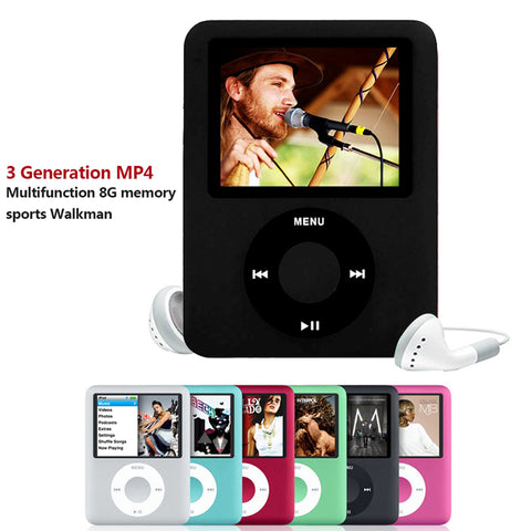 New fashion 32GB MP4 player MP4 2.0 inch screen support FM e-book movie image display color LCD free shipping