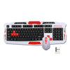 Wireless Keyboard Mouse Set USB 2.4Ghz 1600DPI Gaming Gamer Mice Multimedia Waterproof for Computer PC desktop