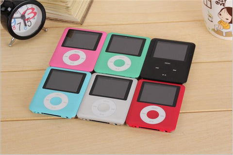 32GB Mini Player 1.8 inch LCD Screen MP3 MP4 Music Player Metal Housing MP4 Player Support E-Book Reading FM Radio