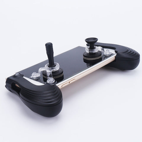 Portable Mini Touch Screen Wireless Joystick Gamepad Vacuum Adsorption Ergonomics Game Pad for Iphone for Pad Android Smartphone