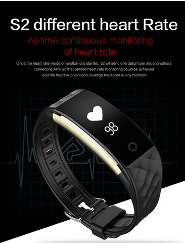 Sport Smart Band wrist Bracelet Wristband Heart Rate Monitor IP67 Waterproof Bluetooth Smartband For iphone Android