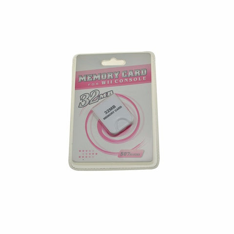 Memory Card For Nintendo For Wii Console