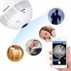 New Panoramic Camera 960P Wifi 360 degree Wireless Bulb Light IP Camera 1.3MP Home Security VR Camera